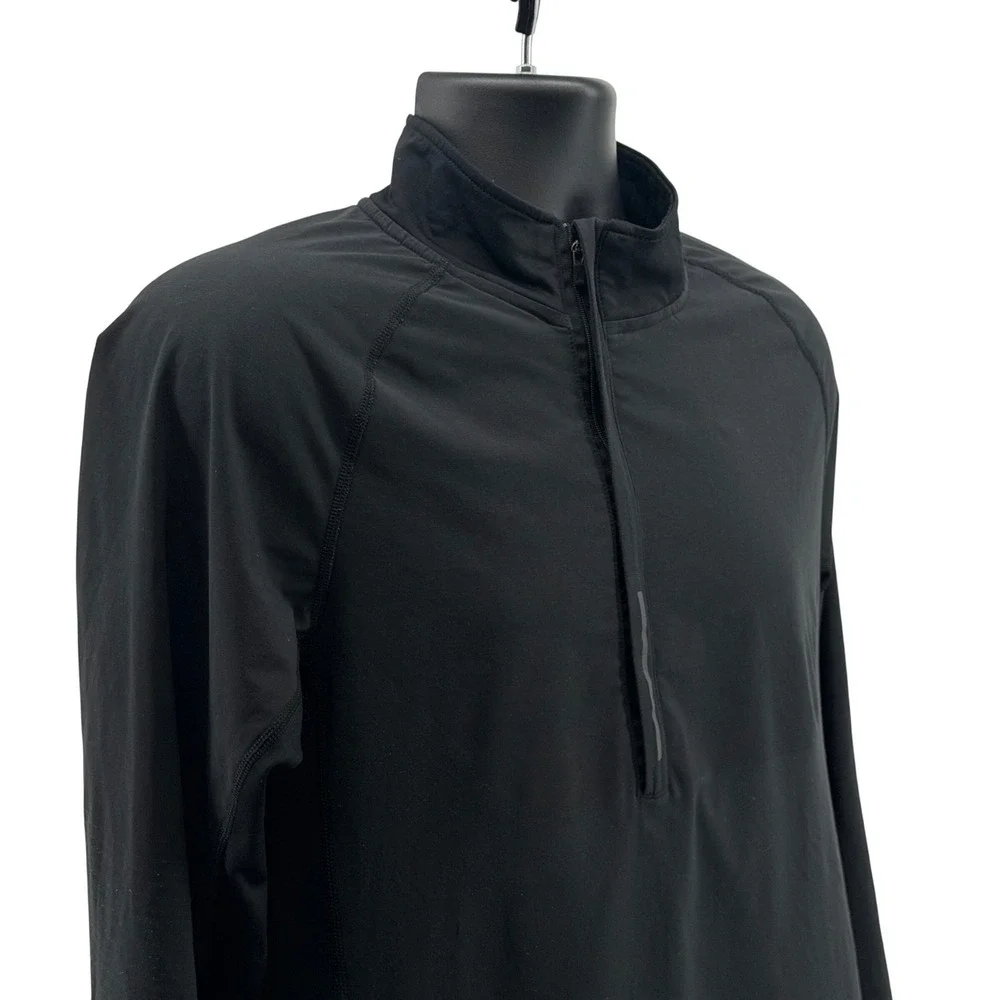 Nike Dri-Fit Pullover Mens S Running Half-Zip Training Top Reflective Outdoors